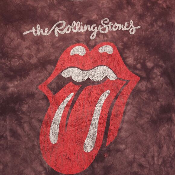 The Rolling Stones Band Crew Neck Short Sleeve T Shirt Mens Size L Tie Dye - Picture 4 of 9